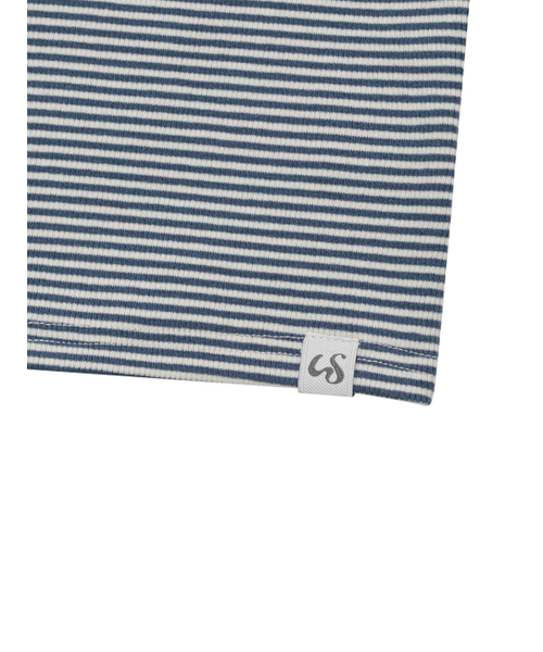 UGLY SHADOW(アグリーシャドウ)の「ベーシックエッセンシャルリップボートトップ(ストライプブルー)(Tシャツ/カットソー・レディース・その他・1/2)」の6枚目の写真
