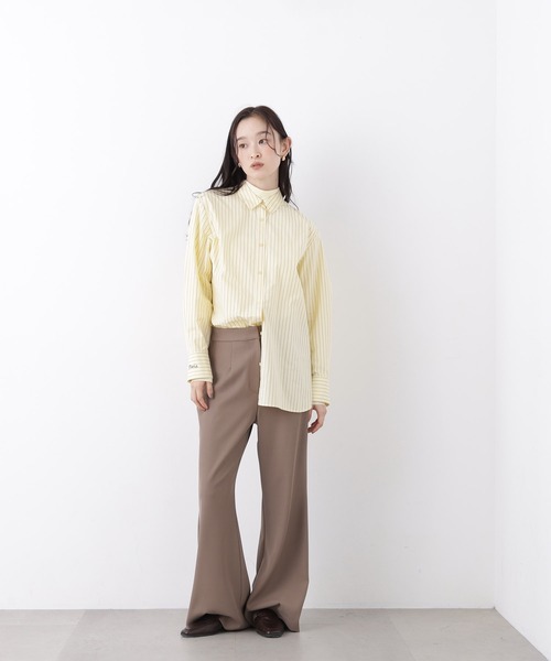 N.(N. Natural Beauty Basic)(エヌエヌナチュラルビューティーベーシック)の「ベーシックシャツ(シャツ/ブラウス・レディース・ピンク系その他2/ホワイト系その他/イエロー系その他・フリ-)」の10枚目の写真