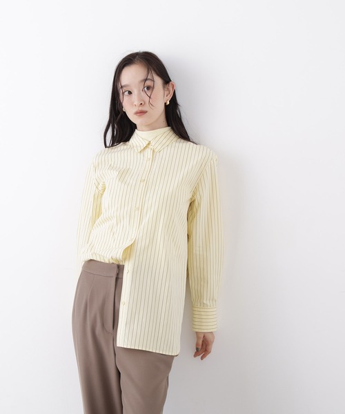 N.(N. Natural Beauty Basic)(エヌエヌナチュラルビューティーベーシック)の「ベーシックシャツ(シャツ/ブラウス・レディース・ピンク系その他2/ホワイト系その他/イエロー系その他・フリ-)」の11枚目の写真