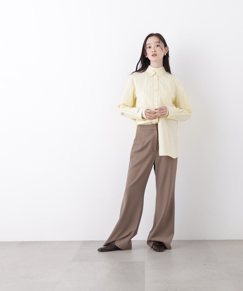 N.(N. Natural Beauty Basic)(エヌエヌナチュラルビューティーベーシック)の「ベーシックシャツ(シャツ/ブラウス・レディース・ピンク系その他2/ホワイト系その他/イエロー系その他・フリ-)」の12枚目の写真