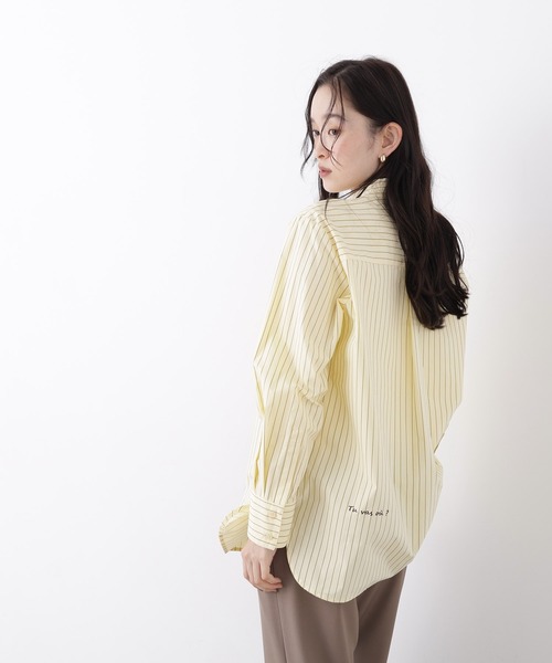 N.(N. Natural Beauty Basic)(エヌエヌナチュラルビューティーベーシック)の「ベーシックシャツ(シャツ/ブラウス・レディース・ピンク系その他2/ホワイト系その他/イエロー系その他・フリ-)」の13枚目の写真