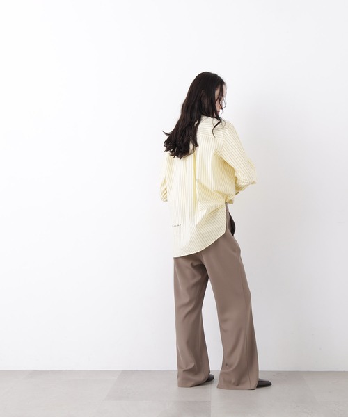 N.(N. Natural Beauty Basic)(エヌエヌナチュラルビューティーベーシック)の「ベーシックシャツ(シャツ/ブラウス・レディース・ピンク系その他2/ホワイト系その他/イエロー系その他・フリ-)」の14枚目の写真