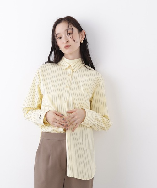 N.(N. Natural Beauty Basic)(エヌエヌナチュラルビューティーベーシック)の「ベーシックシャツ(シャツ/ブラウス・レディース・ピンク系その他2/ホワイト系その他/イエロー系その他・フリ-)」の15枚目の写真