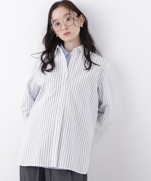 N.(N. Natural Beauty Basic)(エヌエヌナチュラルビューティーベーシック)の「ベーシックシャツ(シャツ/ブラウス・レディース・ピンク系その他2/ホワイト系その他/イエロー系その他・フリ-)」の5枚目の写真