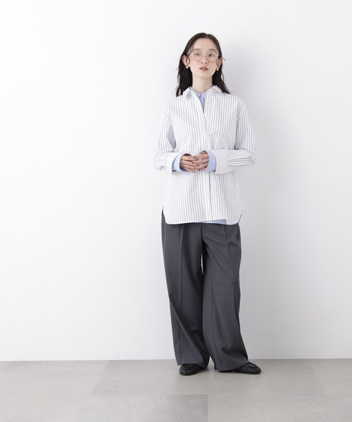 N.(N. Natural Beauty Basic)(エヌエヌナチュラルビューティーベーシック)の「ベーシックシャツ(シャツ/ブラウス・レディース・ピンク系その他2/ホワイト系その他/イエロー系その他・フリ-)」の6枚目の写真