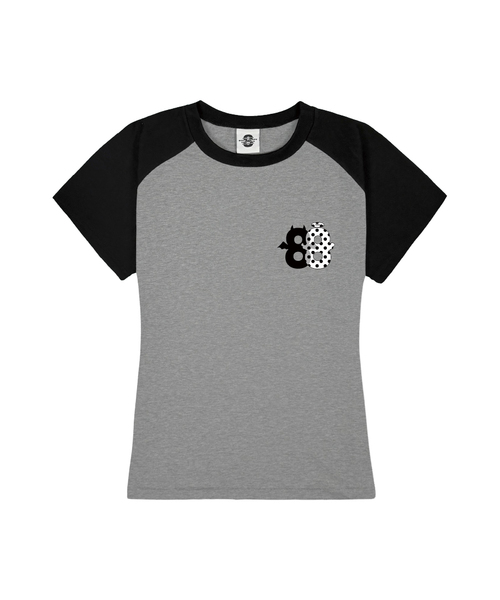 PRIMATE(プライメイト)の「SWEET SIN レディース スリムフィットラグラン半袖Tシャツ 5 COLORS(Tシャツ/カットソー・レディース・ブラック/ワイン/ネイビー/グリーン/ミックスグレー・FREE)」の2枚目の写真