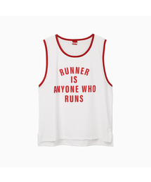 Mesh Runner Club Sleeveless Top_White