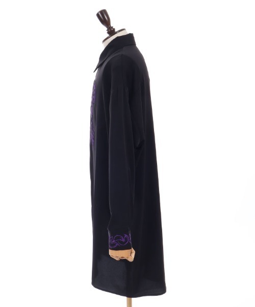 REZEN(リゼン)の「九尾狐刺繍ロングシャツ(シャツ/ブラウス・メンズ・ローズ/アイボリー/レッドパープル・LARGE/MEDIUM)」の21枚目の写真