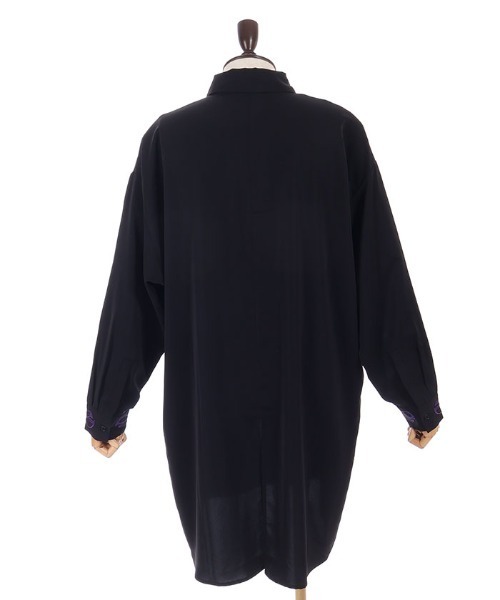REZEN(リゼン)の「九尾狐刺繍ロングシャツ(シャツ/ブラウス・メンズ・ローズ/アイボリー/レッドパープル・LARGE/MEDIUM)」の22枚目の写真