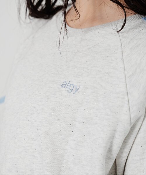 algy(アルジー)の「ラメミニ裏毛半袖Tシャツ&スカパンセット(セットアップ・キッズ・ブラック/グレー/オフホワイト・140/150/120/130/160)」の22枚目の写真