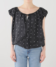 CLANE（クラネ）の「CLANE/クラネ W FACE DOT BLOUSE 11122-4233（シャツ/ブラウス・レディース）」