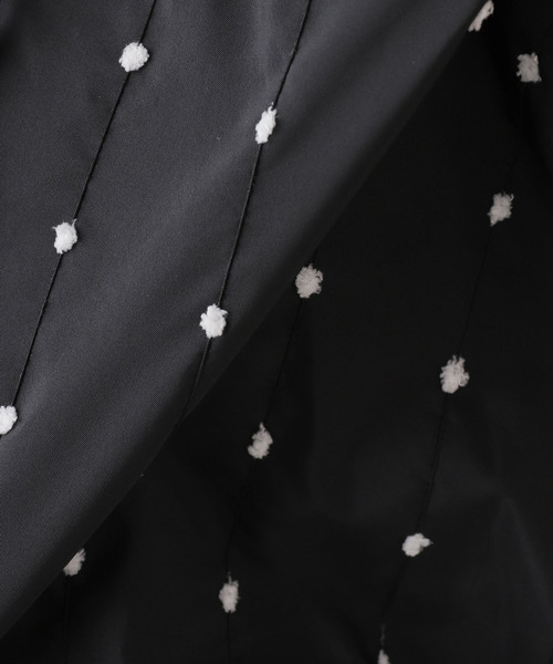 CLANE(クラネ)の「CLANE/クラネ W FACE DOT BLOUSE 11122-4233(シャツ/ブラウス・レディース・アイボリー/ブラック・FREE)」の11枚目の写真