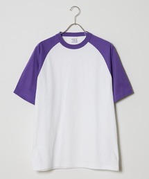 5.6オンス ラグラン クルーネック 半袖Tシャツ