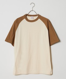 5.6オンス ラグラン クルーネック 半袖Tシャツ