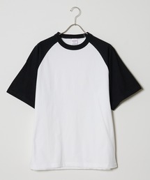 5.6オンス ラグラン クルーネック 半袖Tシャツ