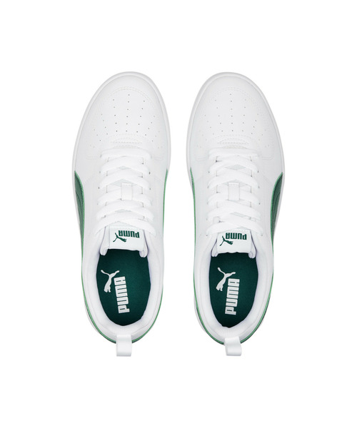 PUMA(プーマ)の「PUMA プーマ ユニセックス リッキー スニーカー(スニーカー・メンズ・ホワイト×グリーン/ホワイト系その他・28.5cm/29.0cm/28.0cm/22.5cm/25.5cm/23.0cm/26.0cm/26.5cm/27.0cm/27.5cm/23.5cm/24.0cm/25.0cm/24.5cm)」の12枚目の写真