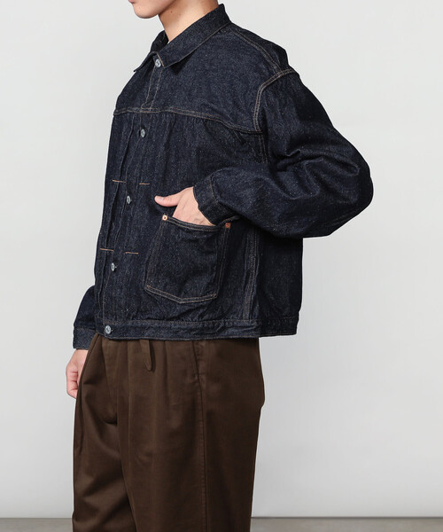 Kaptain Sunshine(キャプテン サンシャイン)の「KAPTAIN SUNSHINE | デニム トラッカージャケット MEN(デニムジャケット・メンズ・ダークインディゴブルー・4/3)」の16枚目の写真