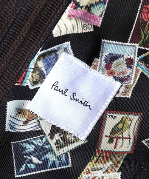 Paul Smith(ポールスミス)の「テクスチャード オルタネイトストライプ 6Bベスト / 263001 790NS(スーツベスト・メンズ・ダークグリーン/ダークブラウン・LARGE/MEDIUM)」の7枚目の写真