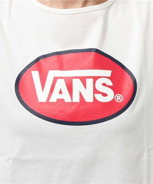E hyphen world gallery(イーハイフンワールドギャラリー)の「VANSロゴTシャツ(Tシャツ/カットソー・レディース・オフホワイト/LT.Gray/ブルー/ダークネイビー・FREE)」の11枚目の写真