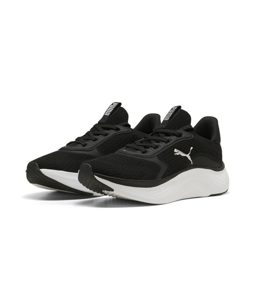 PUMA(プーマ)の「PUMA プーマ ウィメンズ ソフトライド メイブ 2 ランニングシューズ(スニーカー・レディース・ブラック×シルバー/ホワイト系その他7・23.5cm/23.0cm/22.5cm/24.0cm/25.5cm/25.0cm/24.5cm)」の4枚目の写真