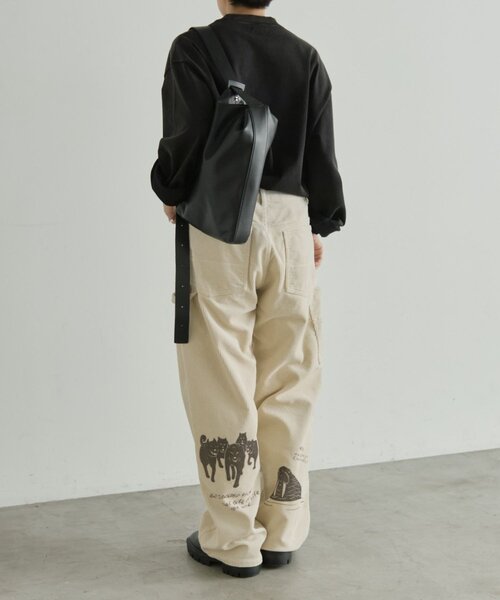 ear PAPILLONNER(イアパピヨネ)の「Kendai×SUM1 STYLE別注コーデュロイパンツ 【SUM1 STYL(その他パンツ・レディース・ホワイト・FREE)」の10枚目の写真