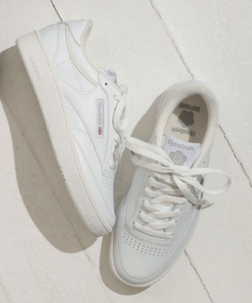 Reebok(リーボック)の「CLUB C 85 VINTAGE MQ(スニーカー・レディース・ブラック/ホワイト・25.0cm/24.0cm/23.0cm)」の1枚目の写真