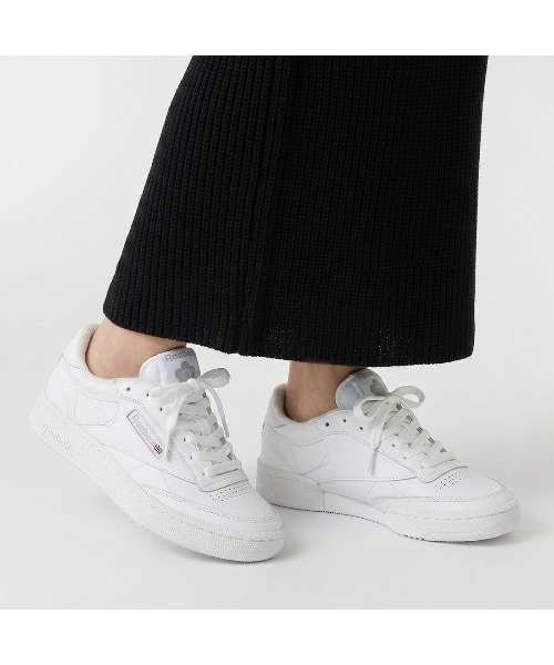 Reebok(リーボック)の「CLUB C 85 VINTAGE MQ(スニーカー・レディース・ブラック/ホワイト・25.0cm/24.0cm/23.0cm)」の12枚目の写真