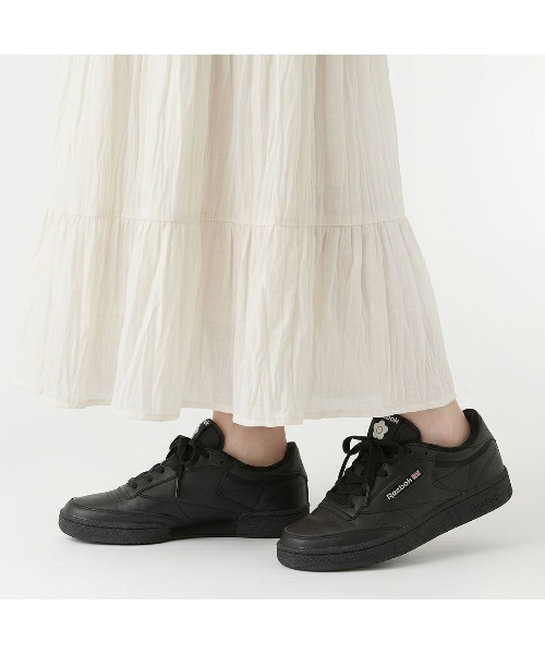 Reebok(リーボック)の「CLUB C 85 VINTAGE MQ(スニーカー・レディース・ブラック/ホワイト・25.0cm/24.0cm/23.0cm)」の19枚目の写真