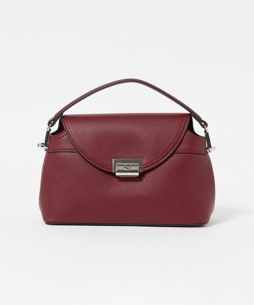 green label relaxing(グリーンレーベルリラクシング)の「2WAY 金具 フラップショルダーバッグ(トートバッグ・レディース・ワイン/ブラック・FREE)」の11枚目の写真