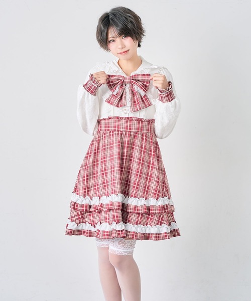 DearMyLove（ディアマイラブ）の「【サンリオ×DML】なりきりアイドルワンピース（ワンピース・レディース・ホワイト/ベビーピンク/ブルー/ブラック・M-L/3L）」の5枚目の写真