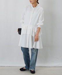LC/LLL フリルチュニックワンピース