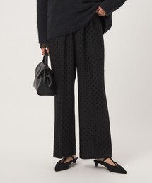 ［size SHORT/TALLあり］キモウ ドット ニーハイフレアパンツ