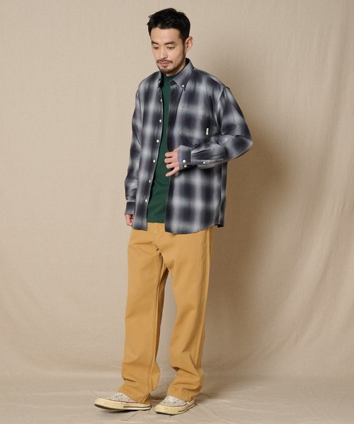 Eddie Bauer（エディーバウアー）の「エディーズクラシック 長袖 フランネルシャツ（シャツ/ブラウス・メンズ・ライトグレー系/ネイビー系/ダークブラウン系・S/M/L/XL/XXL）」の16枚目の写真