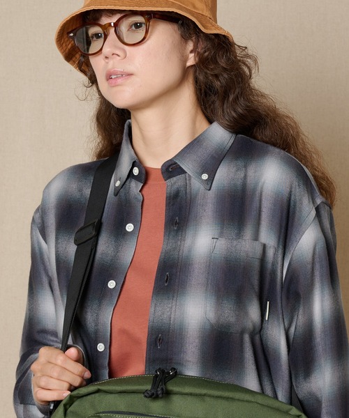 Eddie Bauer（エディーバウアー）の「エディーズクラシック 長袖 フランネルシャツ（シャツ/ブラウス・メンズ・ライトグレー系/ネイビー系/ダークブラウン系・S/M/L/XL/XXL）」の17枚目の写真