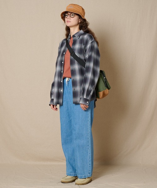 Eddie Bauer（エディーバウアー）の「エディーズクラシック 長袖 フランネルシャツ（シャツ/ブラウス・メンズ・ライトグレー系/ネイビー系/ダークブラウン系・S/M/L/XL/XXL）」の18枚目の写真