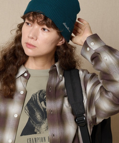 Eddie Bauer（エディーバウアー）の「エディーズクラシック 長袖 フランネルシャツ（シャツ/ブラウス・メンズ・ライトグレー系/ネイビー系/ダークブラウン系・S/M/L/XL/XXL）」の12枚目の写真