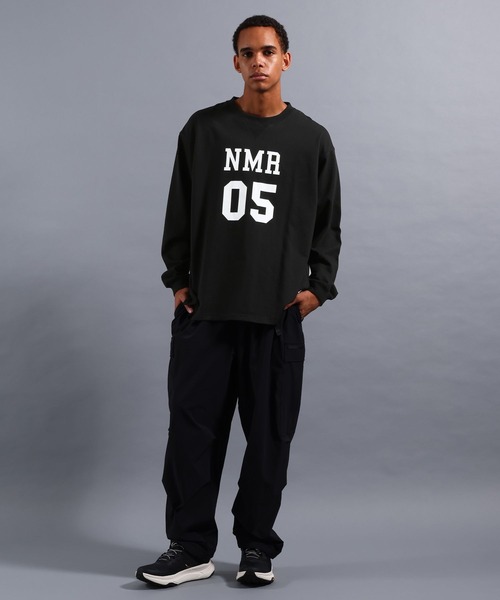 NUMERALS（ヌメラルズ）の「[NUMERALS]NO WORRIES HIGH-DENSITY JERSEY TEE（Tシャツ/カットソー・メンズ・レッド/ホワイト/ブラック・LARGE/MEDIUM）」の7枚目の写真