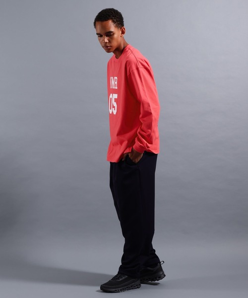 NUMERALS（ヌメラルズ）の「[NUMERALS]NO WORRIES HIGH-DENSITY JERSEY TEE（Tシャツ/カットソー・メンズ・レッド/ホワイト/ブラック・LARGE/MEDIUM）」の13枚目の写真