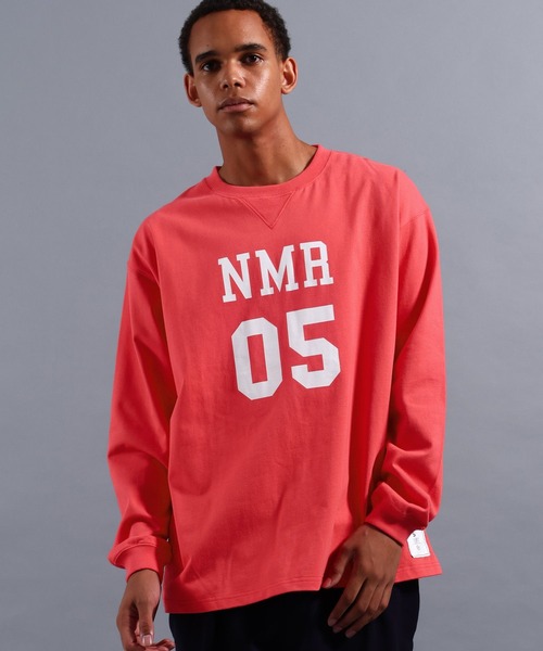 NUMERALS（ヌメラルズ）の「[NUMERALS]NO WORRIES HIGH-DENSITY JERSEY TEE（Tシャツ/カットソー・メンズ・レッド/ホワイト/ブラック・LARGE/MEDIUM）」の15枚目の写真