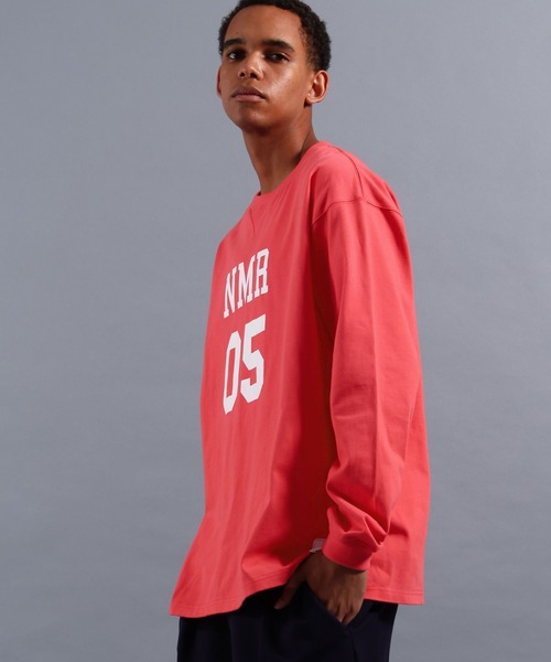 NUMERALS（ヌメラルズ）の「[NUMERALS]NO WORRIES HIGH-DENSITY JERSEY TEE（Tシャツ/カットソー・メンズ・レッド/ホワイト/ブラック・LARGE/MEDIUM）」の16枚目の写真