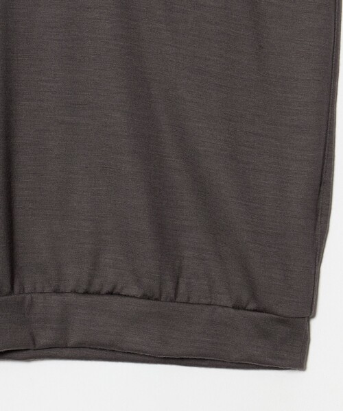 green label relaxing(グリーンレーベルリラクシング)の「クリア ウール クルーネック カットソー(Tシャツ/カットソー・メンズ・ブラック/ダークオレンジ/グレー系・L/S/XL/M)」の7枚目の写真