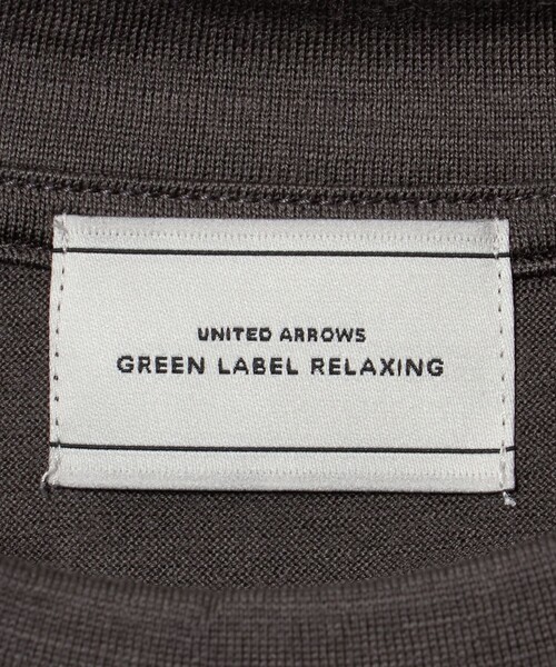 green label relaxing(グリーンレーベルリラクシング)の「クリア ウール クルーネック カットソー(Tシャツ/カットソー・メンズ・ブラック/ダークオレンジ/グレー系・L/S/XL/M)」の13枚目の写真
