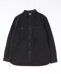 【HOUSTON】ヒューストン SOLID VIYELLA SHIRT ソリッドビエラシャツ