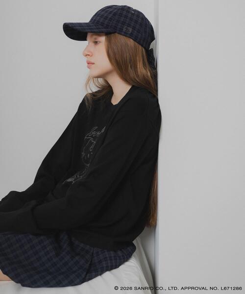 SENSE OF PLACE by URBAN RESEARCH(センスオブプレイスバイアーバンリサーチ)の「別注「ハローキティ」バルーンスカート(スカート・レディース・ブルー系その他/ブラック系その他・ONE)」の4枚目の写真