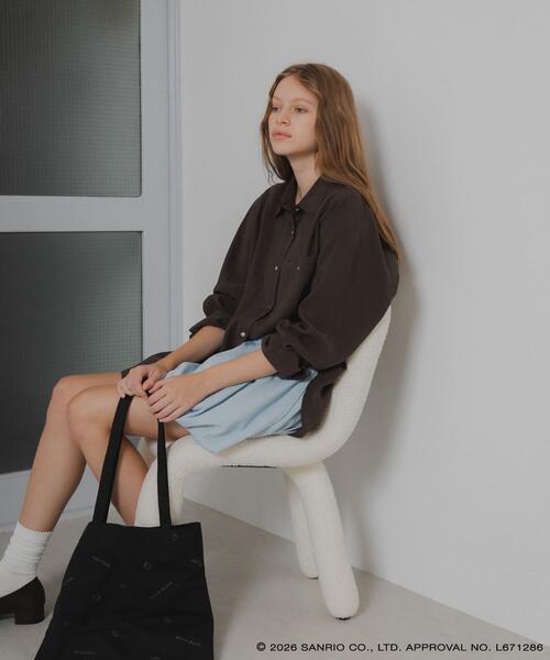 SENSE OF PLACE by URBAN RESEARCH(センスオブプレイスバイアーバンリサーチ)の「別注「ハローキティ」バルーンスカート(スカート・レディース・ブルー系その他/ブラック系その他・ONE)」の22枚目の写真