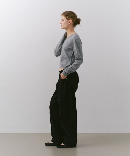 CACELE（カッセル）の「パネルポケットコットンパンツ（ブラック）（その他パンツ・レディース・その他・SMALL/MEDIUM）」の7枚目の写真