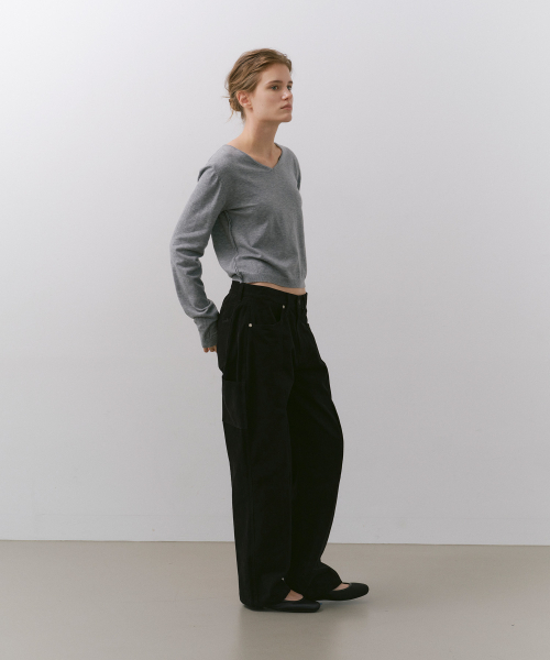 CACELE（カッセル）の「パネルポケットコットンパンツ（ブラック）（その他パンツ・レディース・その他・SMALL/MEDIUM）」の8枚目の写真