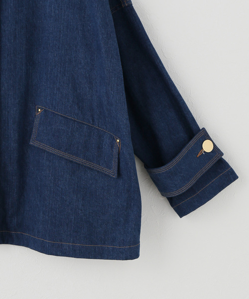 IENA（イエナ）の「MACKINTOSH/マッキントッシュ HUMBIE DNM JACKET MB ジャケット L262ND1023BZB（デニムジャケット・レディース・ブルー・38）」の10枚目の写真