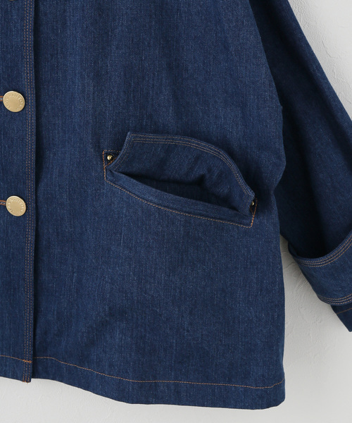IENA（イエナ）の「MACKINTOSH/マッキントッシュ HUMBIE DNM JACKET MB ジャケット L262ND1023BZB（デニムジャケット・レディース・ブルー・38）」の9枚目の写真