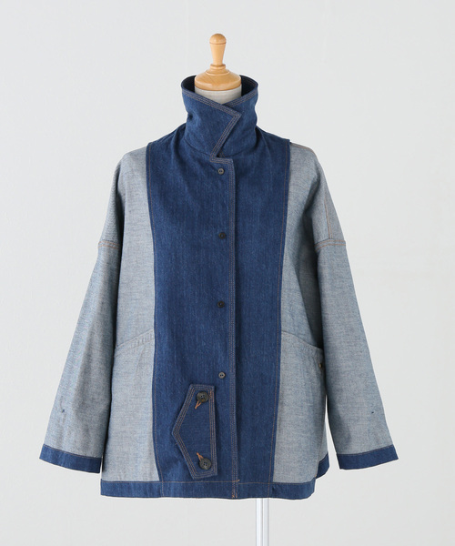 IENA（イエナ）の「MACKINTOSH/マッキントッシュ HUMBIE DNM JACKET MB ジャケット L262ND1023BZB（デニムジャケット・レディース・ブルー・38）」の6枚目の写真